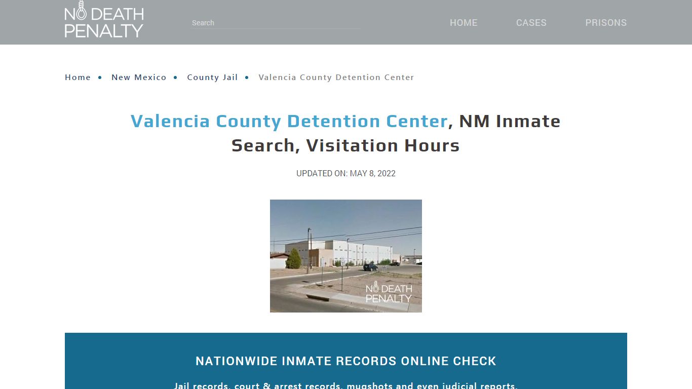 Valencia County Detention Center, NM Inmate Search ...